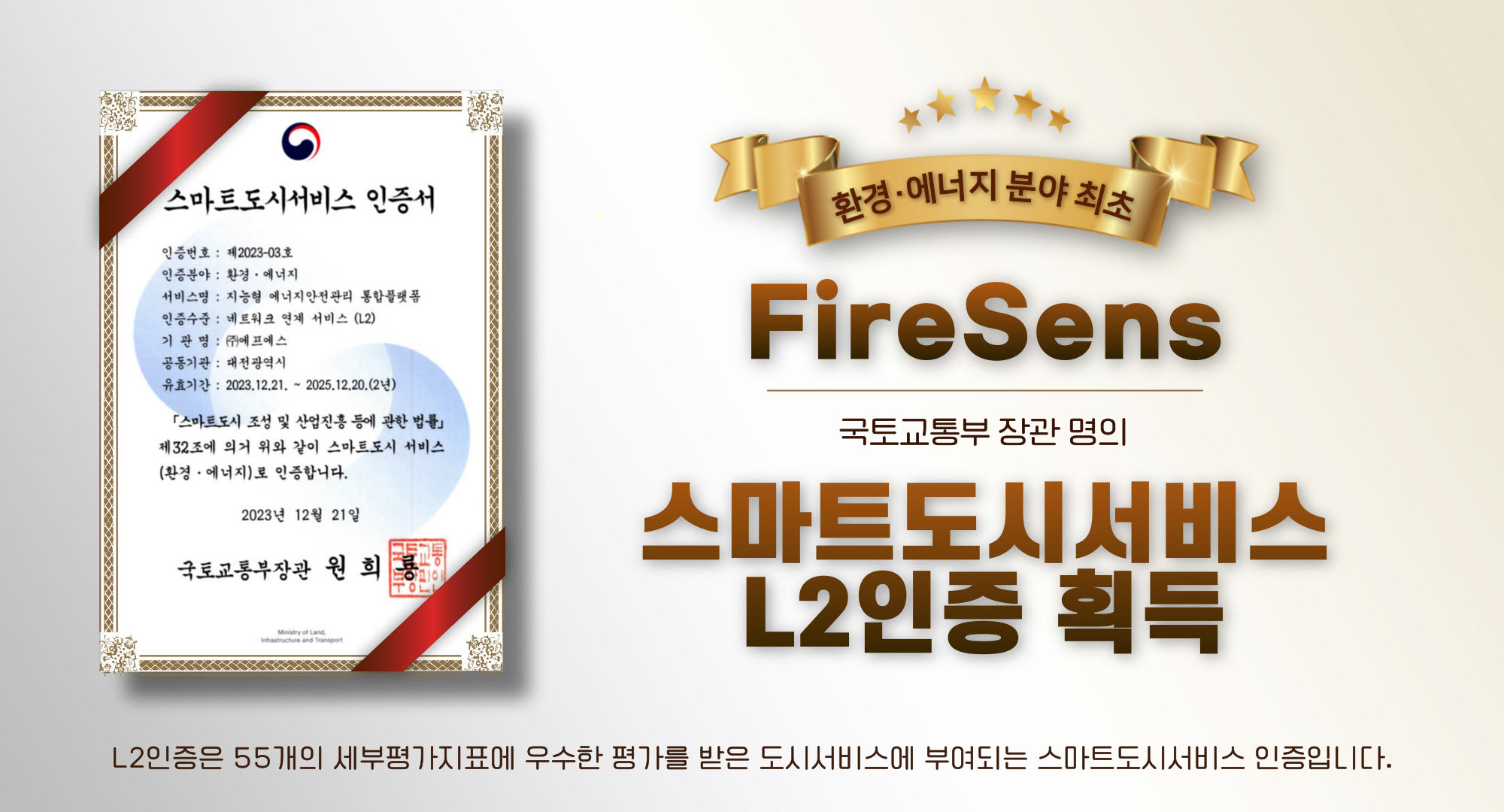 스마트도시서비스 인증